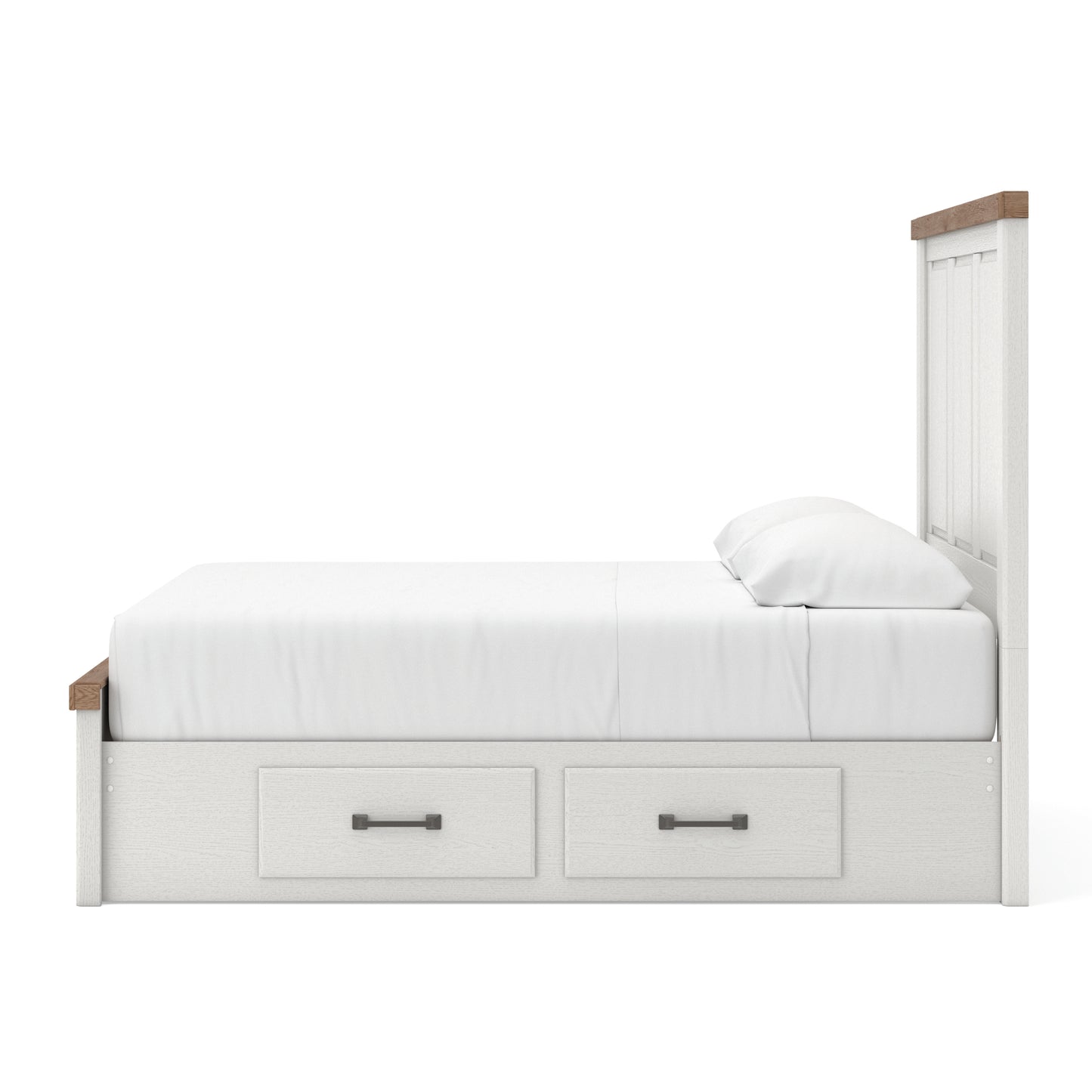 Ashley Savonport Panel Bed with Double Side Storage