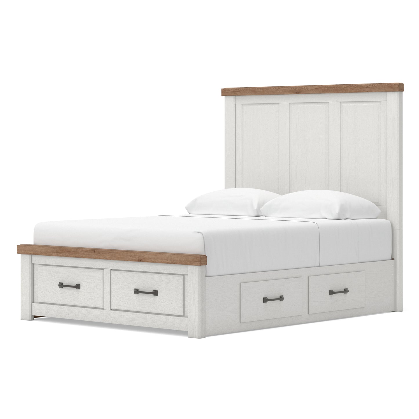 Ashley Savonport Panel Triple Storage Bed