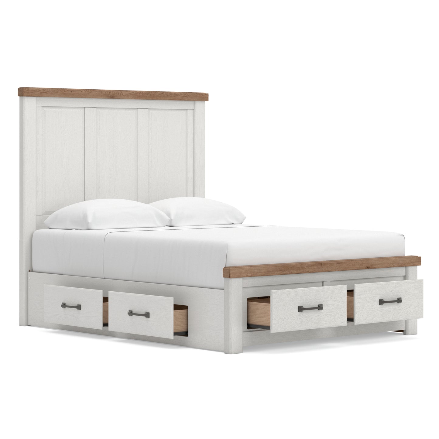 Ashley Savonport Panel Triple Storage Bed