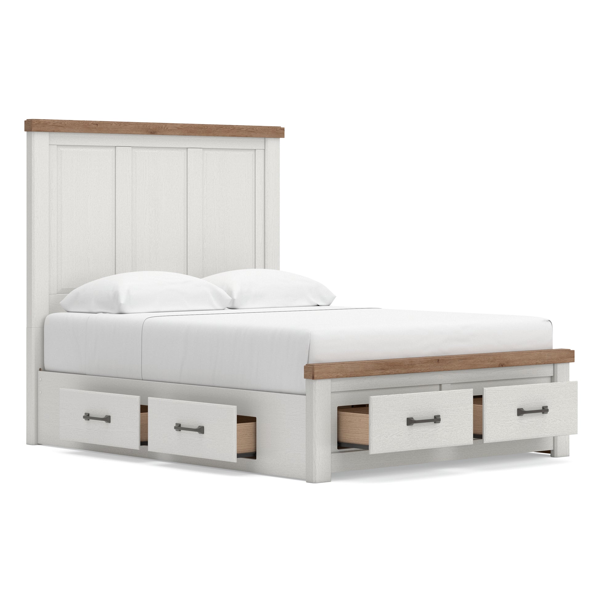 Ashley Savonport Panel Triple Storage Bed