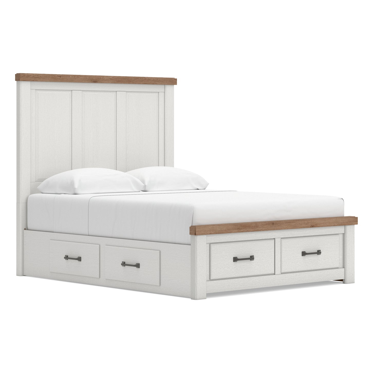 Ashley Savonport Panel Triple Storage Bed