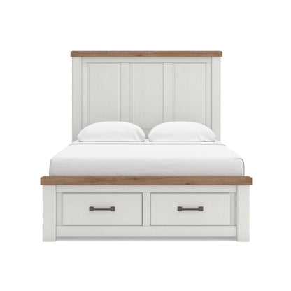 Ashley Savonport Panel Triple Storage Bed