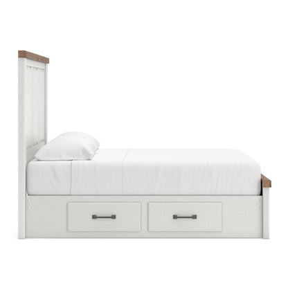 Ashley Savonport Panel Triple Storage Bed