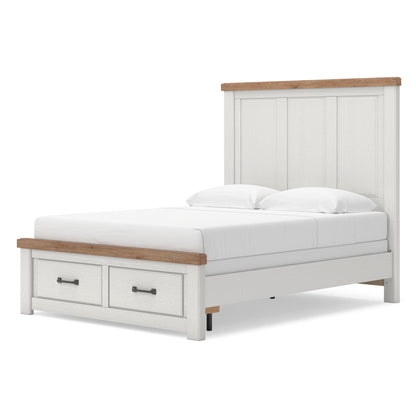 Ashley Savonport Panel Storage Bed