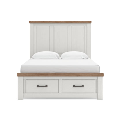 Ashley Savonport Panel Storage Bed