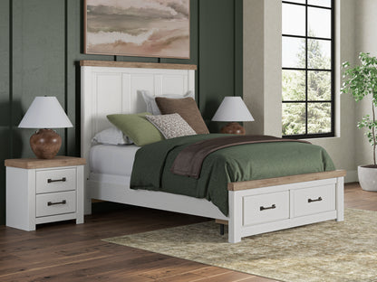 Ashley Savonport Panel Storage Bed