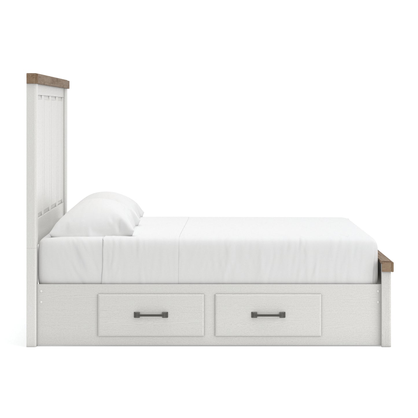 Ashley Savonport Panel Bed with Side Storage