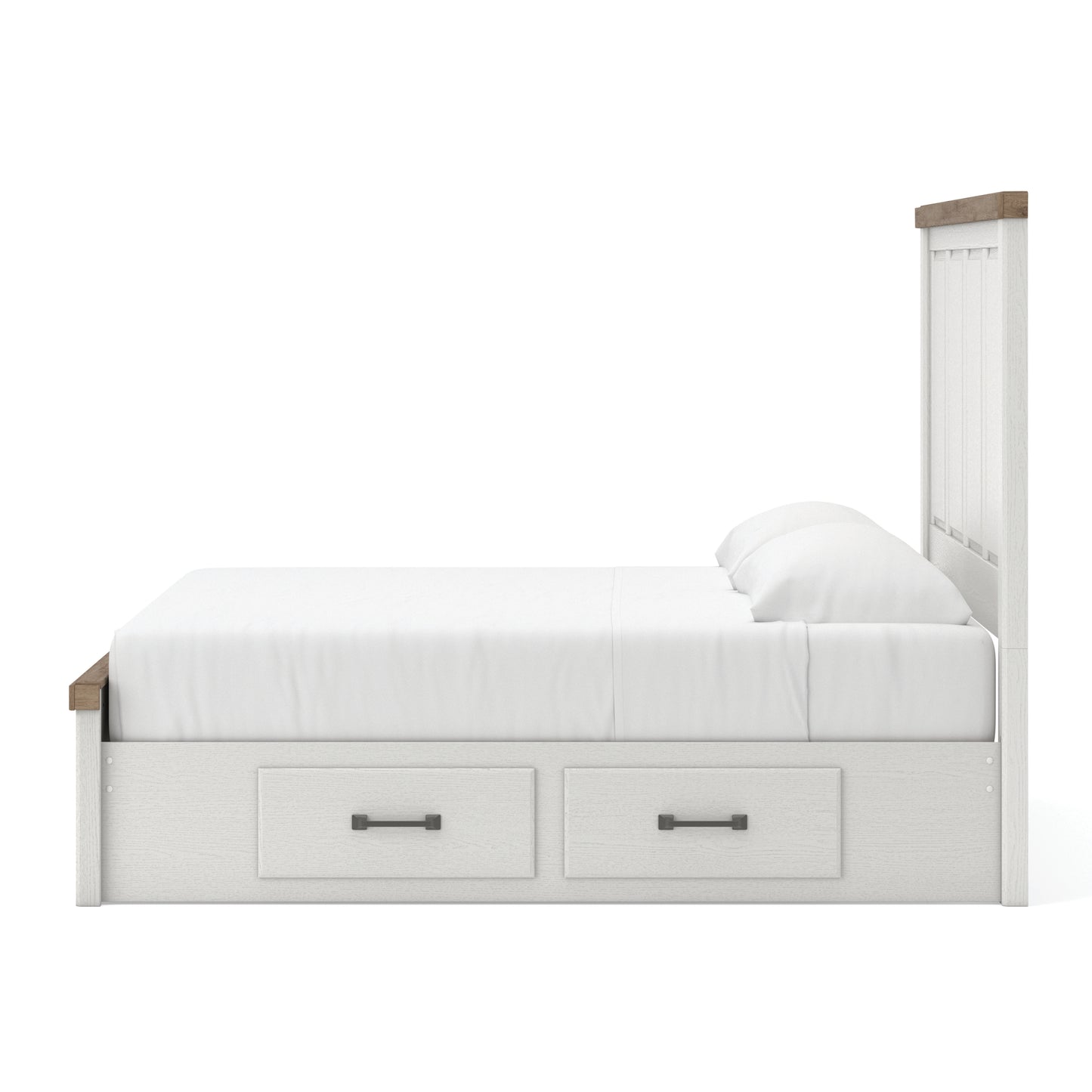 Ashley Savonport Panel Bed with Double Side Storage
