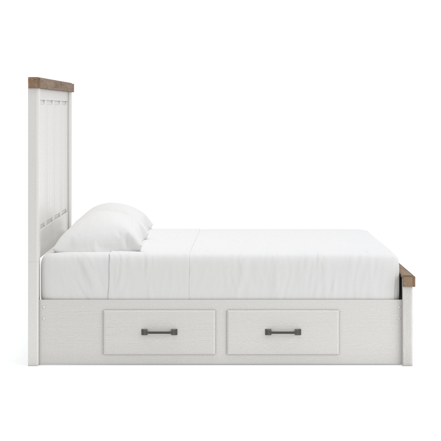 Ashley Savonport Panel Bed with Double Side Storage