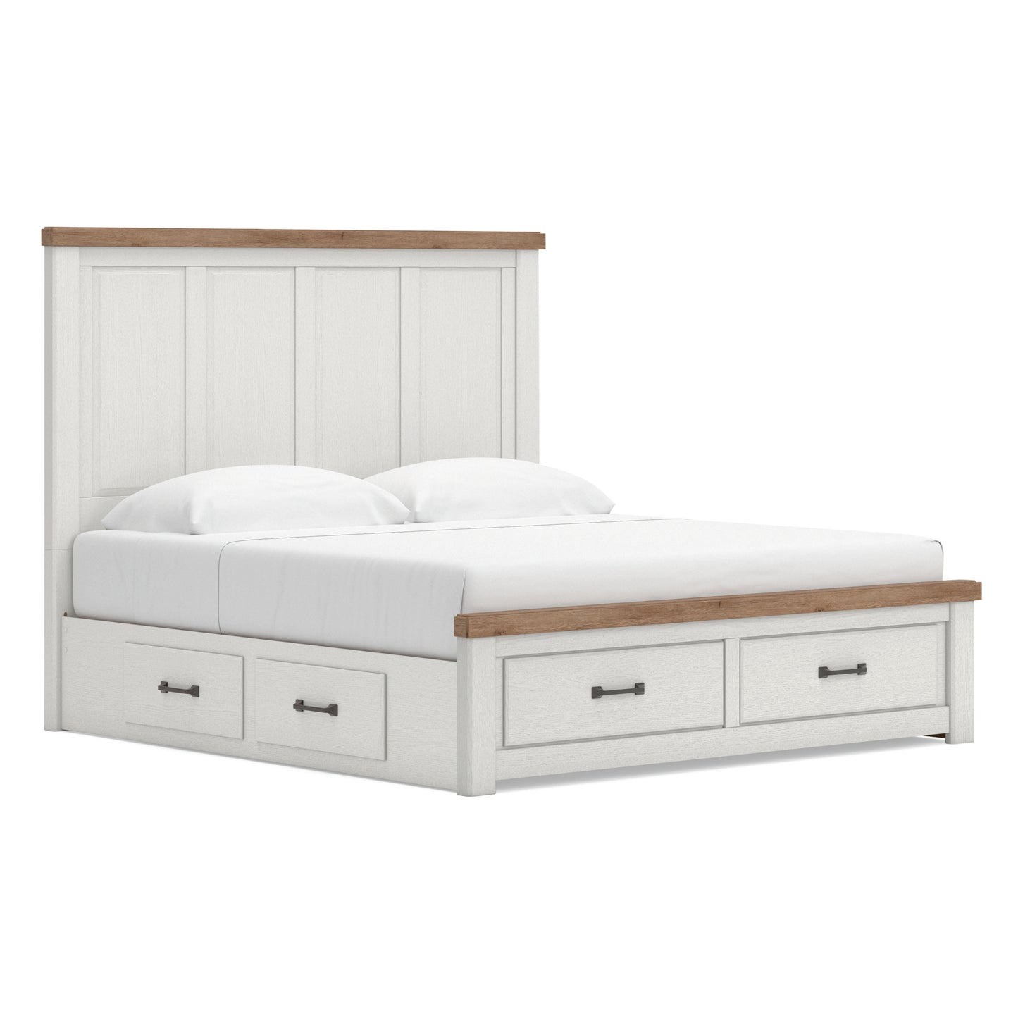 Ashley Savonport Panel Triple Storage Bed