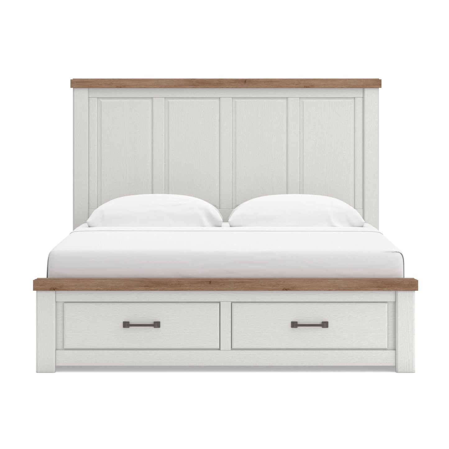Ashley Savonport Panel Triple Storage Bed