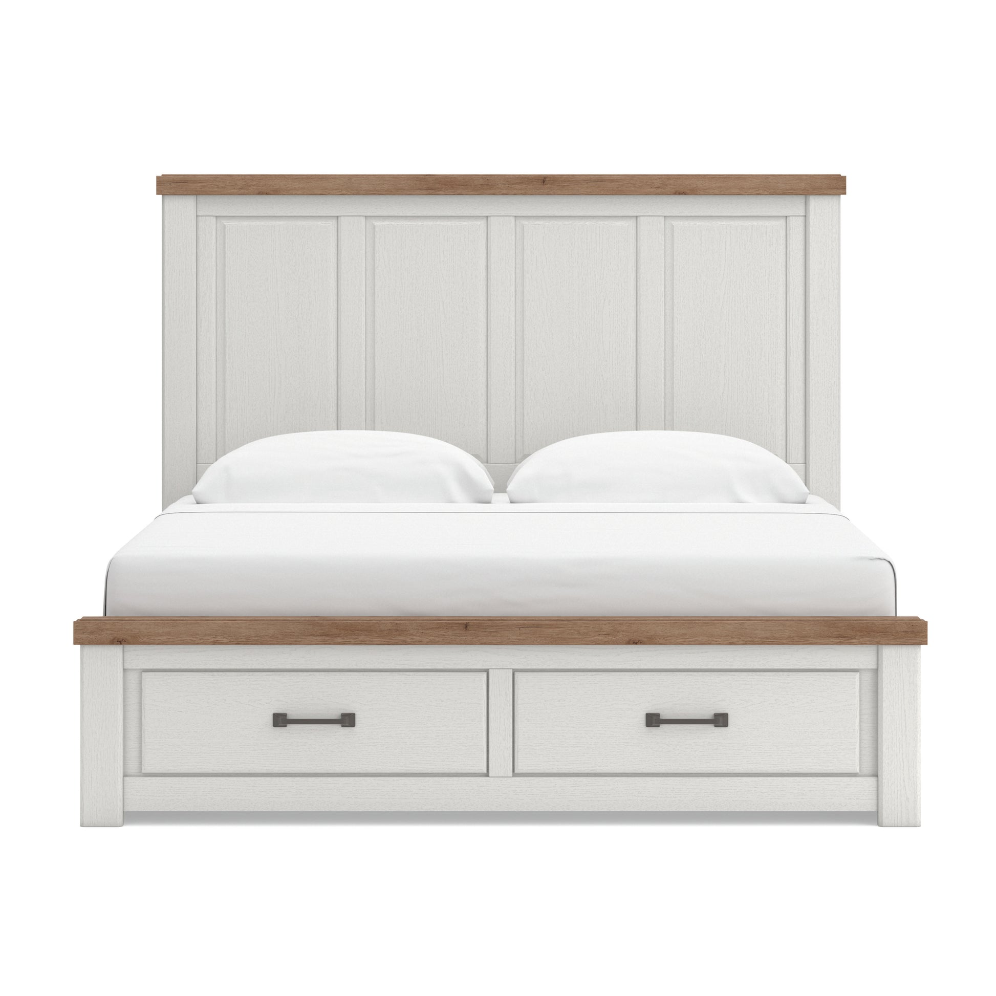 Ashley Savonport Panel Triple Storage Bed