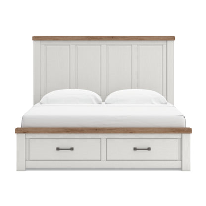 Ashley Savonport Panel Triple Storage Bed
