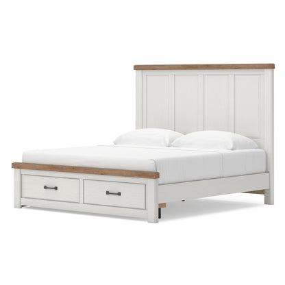 Ashley Savonport Panel Storage Bed