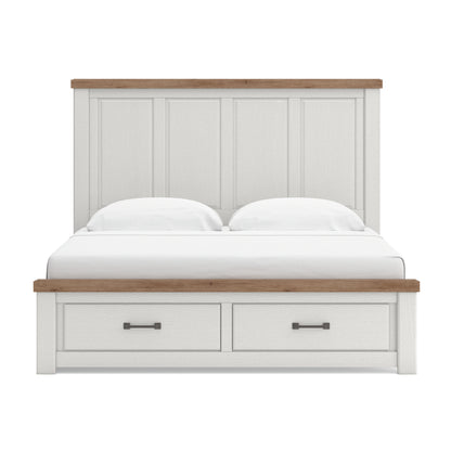 Ashley Savonport Panel Storage Bed