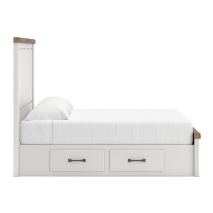 Ashley Savonport Panel Storage Bed
