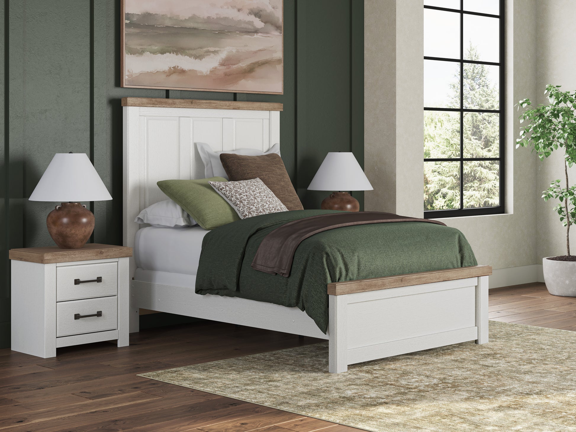 Ashely Savonport Panel Bed