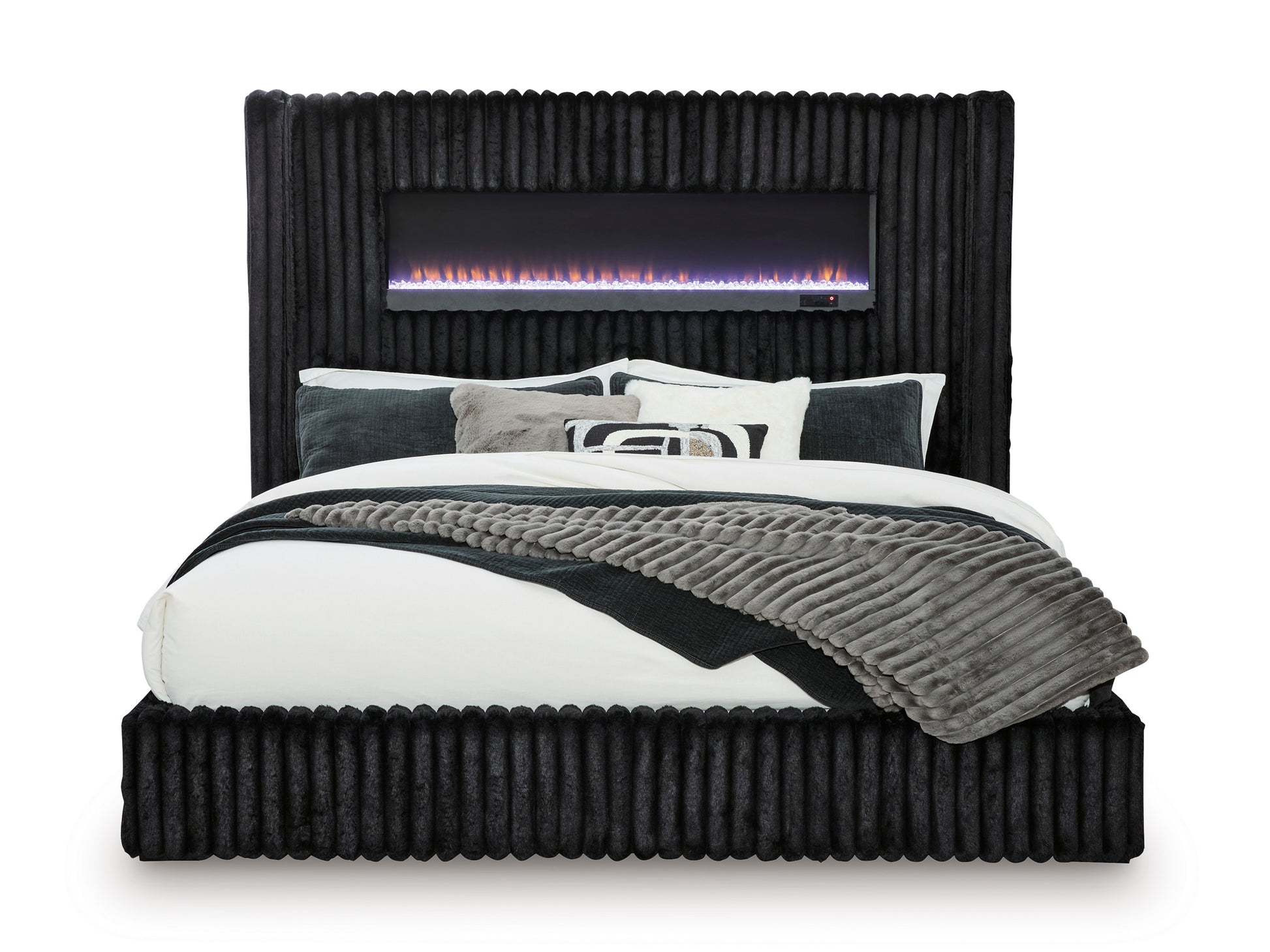 Agrander Upholstered Bed King