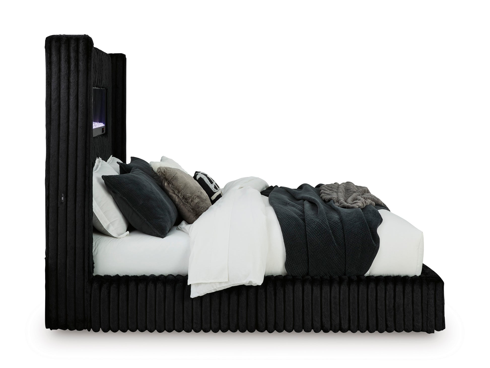 Agrander Upholstered Bed