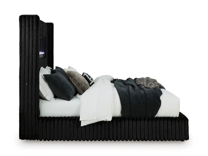 Agrander Upholstered Bed