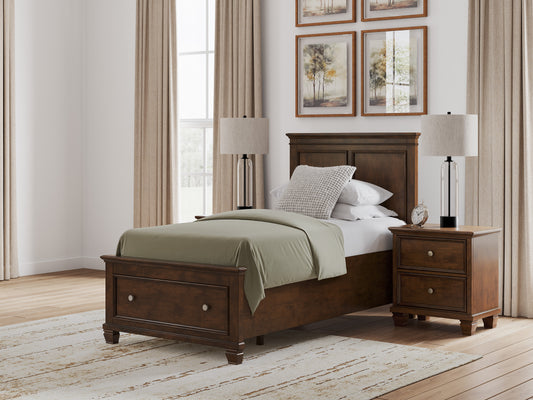 Danabrin Panel Storage Bed Twin