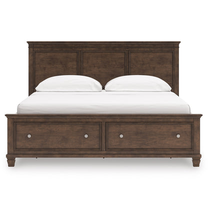 Danabrin Panel Storage Bed