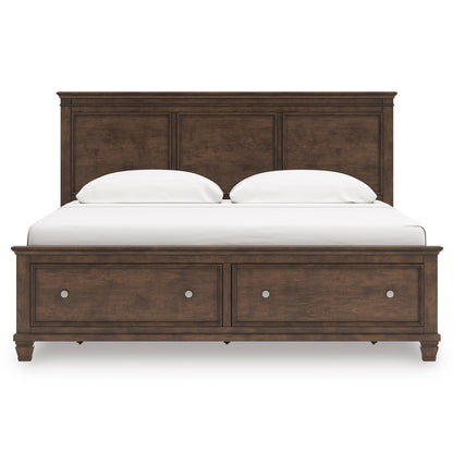 Danabrin Panel Storage Bed