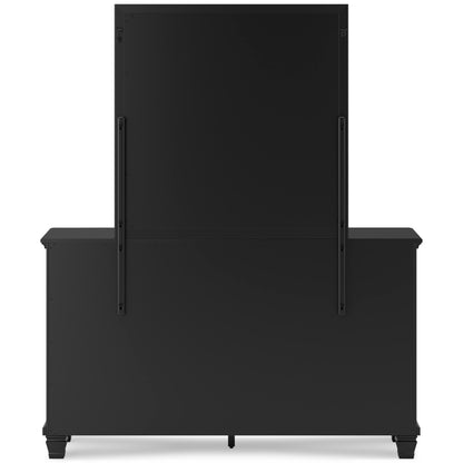 Lanolee 7 Drawer Dresser and Mirror