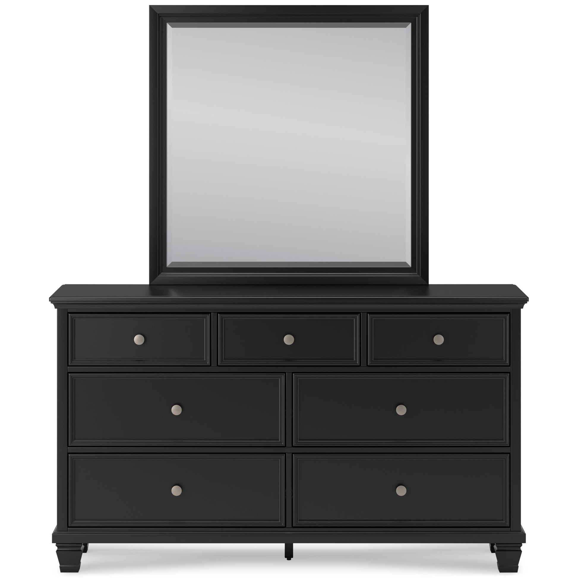 Lanolee 7 Drawer Dresser and Mirror