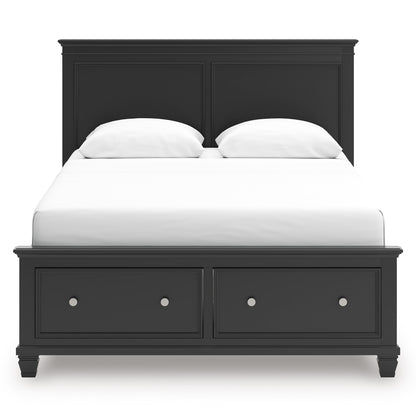 Ashley Lanolee Panel Storage Bed