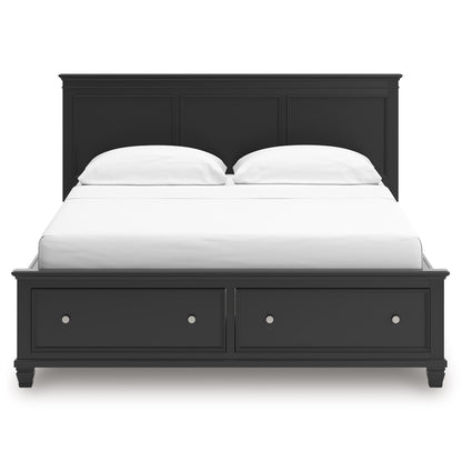 Ashley Lanolee Panel Storage Bed