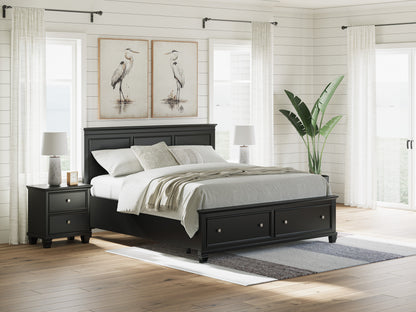 Ashley Lanolee Panel Storage Bed