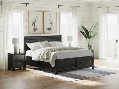 Ashley Lanolee Panel Storage Bed
