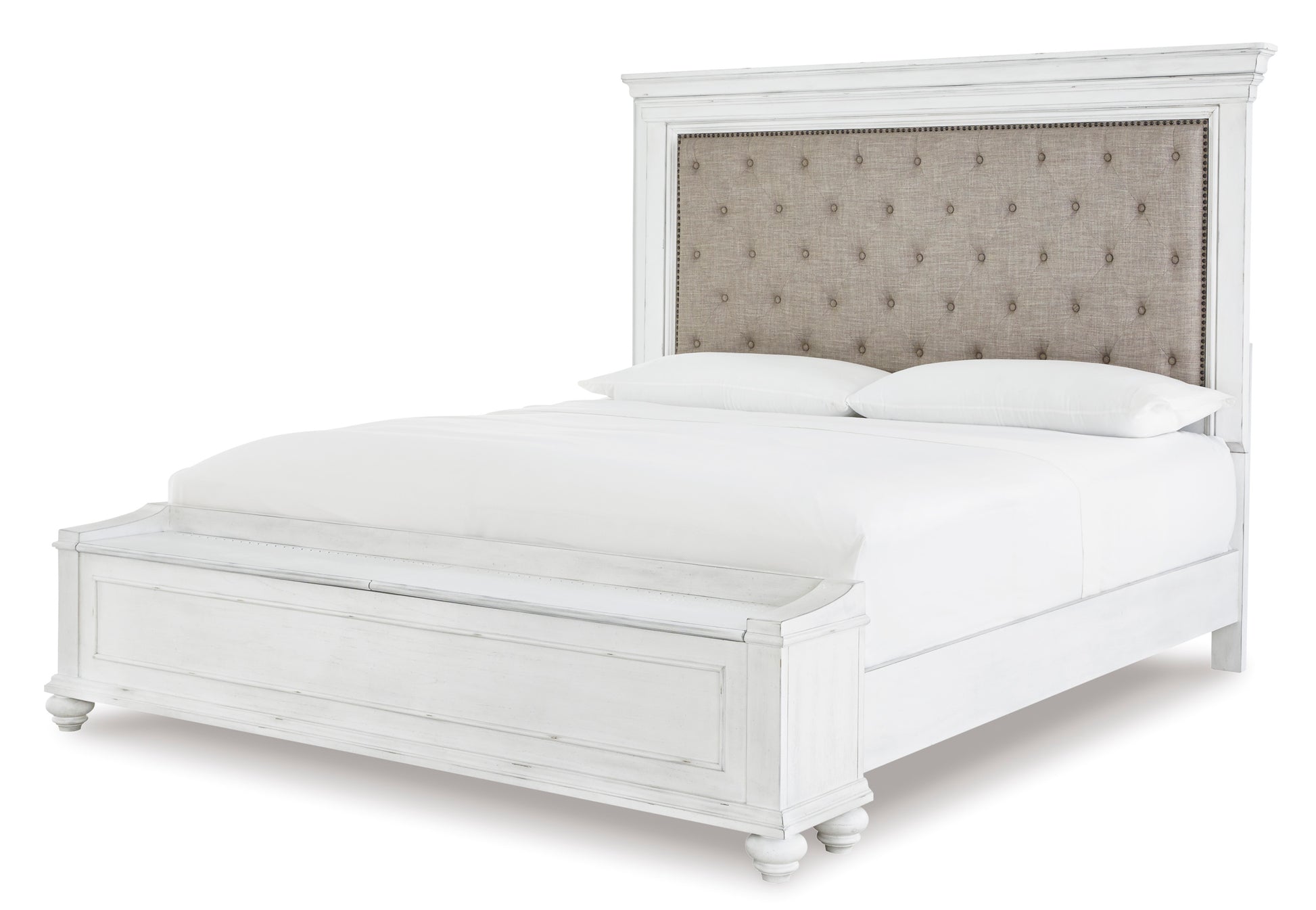 Kanwyn Upholstered Panel Storage Bed King