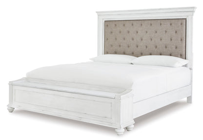 Kanwyn Upholstered Panel Storage Bed King
