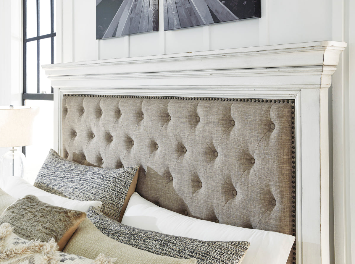 Ashley Kanwyn Upholstered Panel Storage Bed
