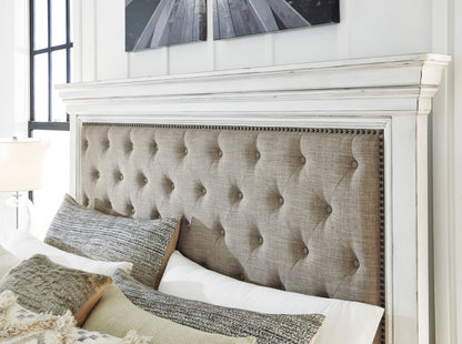 Ashley Kanwyn Upholstered Panel Storage Bed