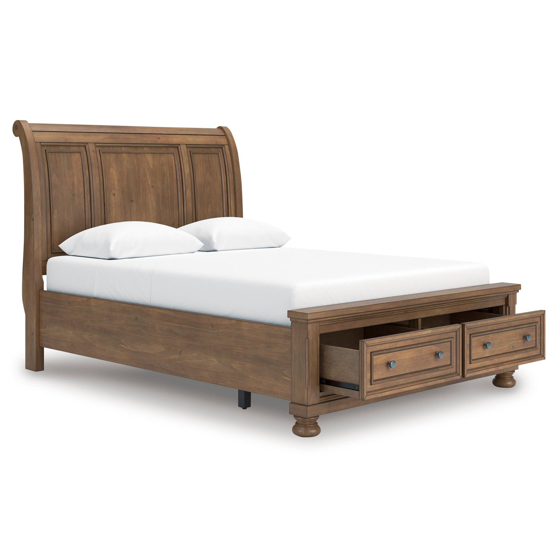 Vandenmore Storage Sleigh Bed