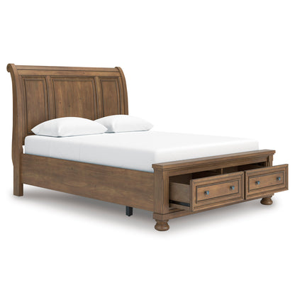 Vandenmore Storage Sleigh Bed