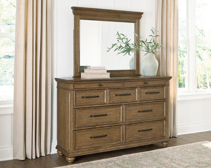 Waynely Dresser and Mirror