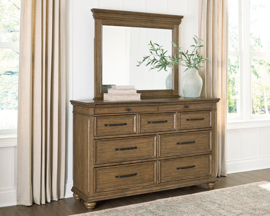 Ashley Waynely Dresser and Mirror - alternate view