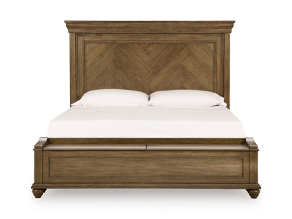 Waynely Panel Storage Bed