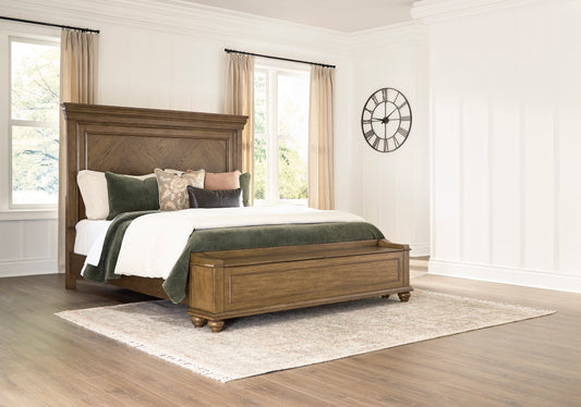 Waynely Panel Storage Bed - alternate view