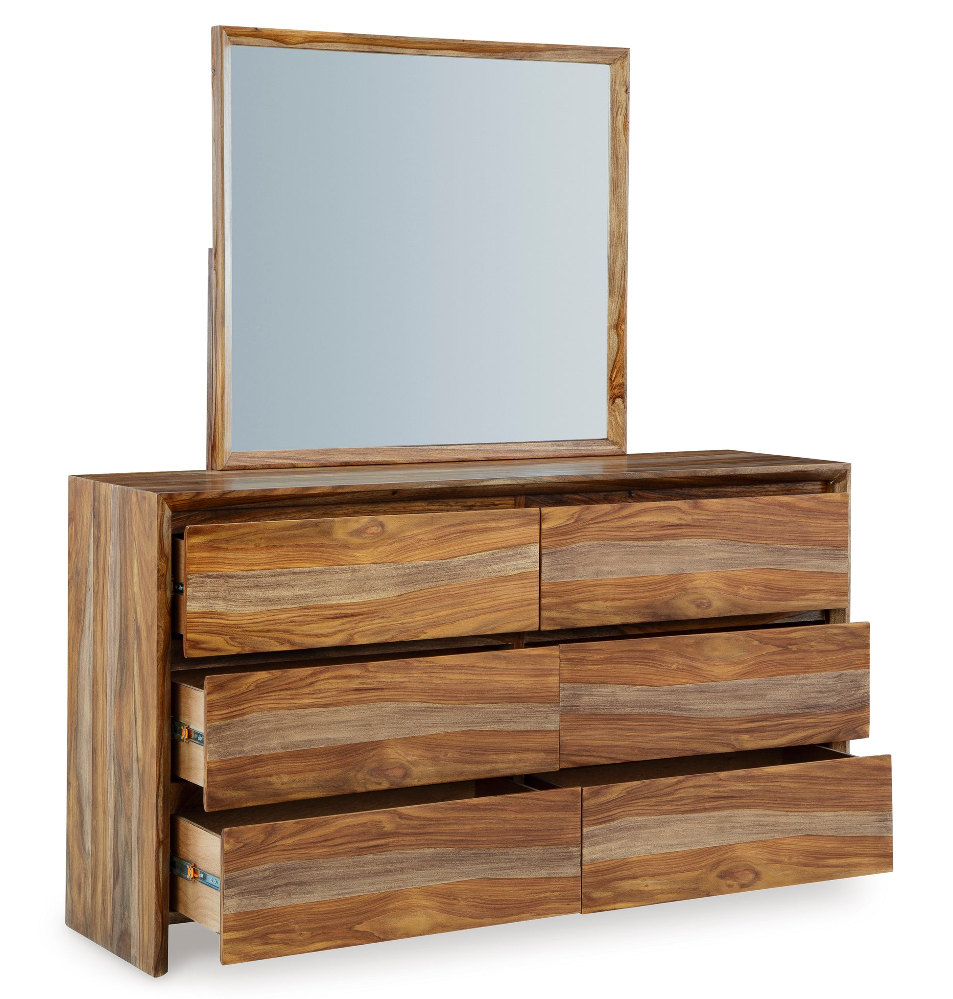 DRESSER AND MIRROR