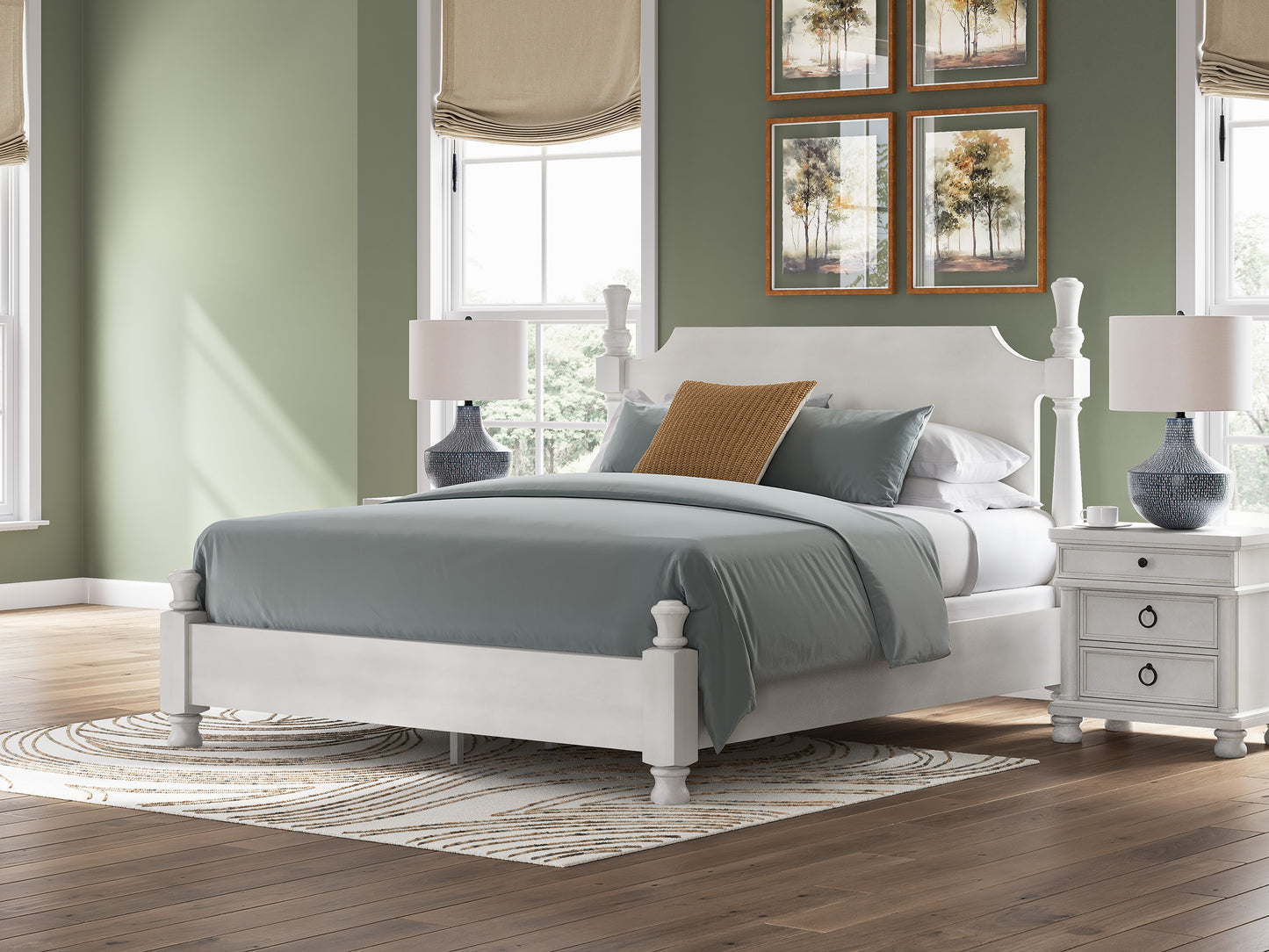 Chadworth King Poster Bed