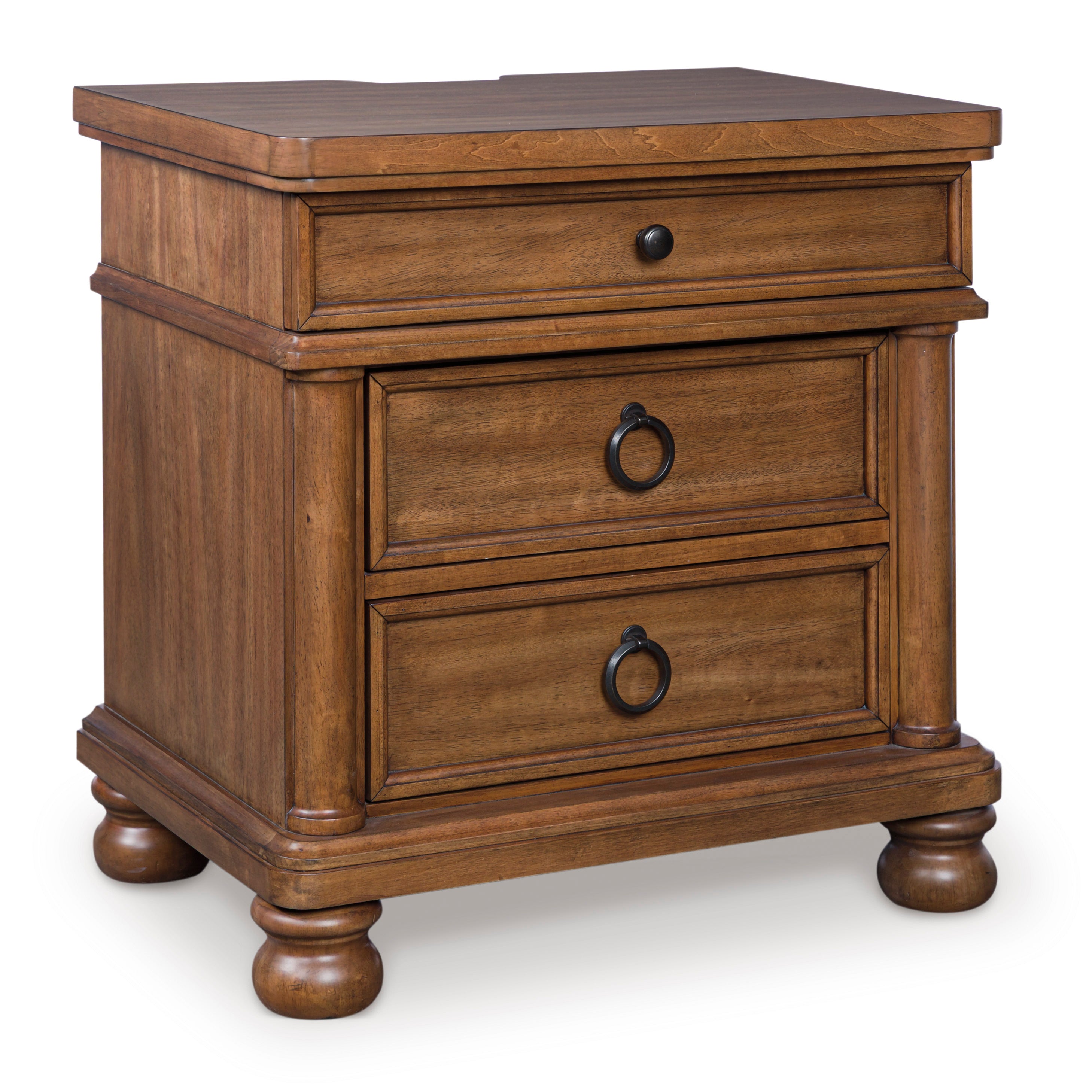 Chadworth Three Drawer Night Stand – Levin Furniture