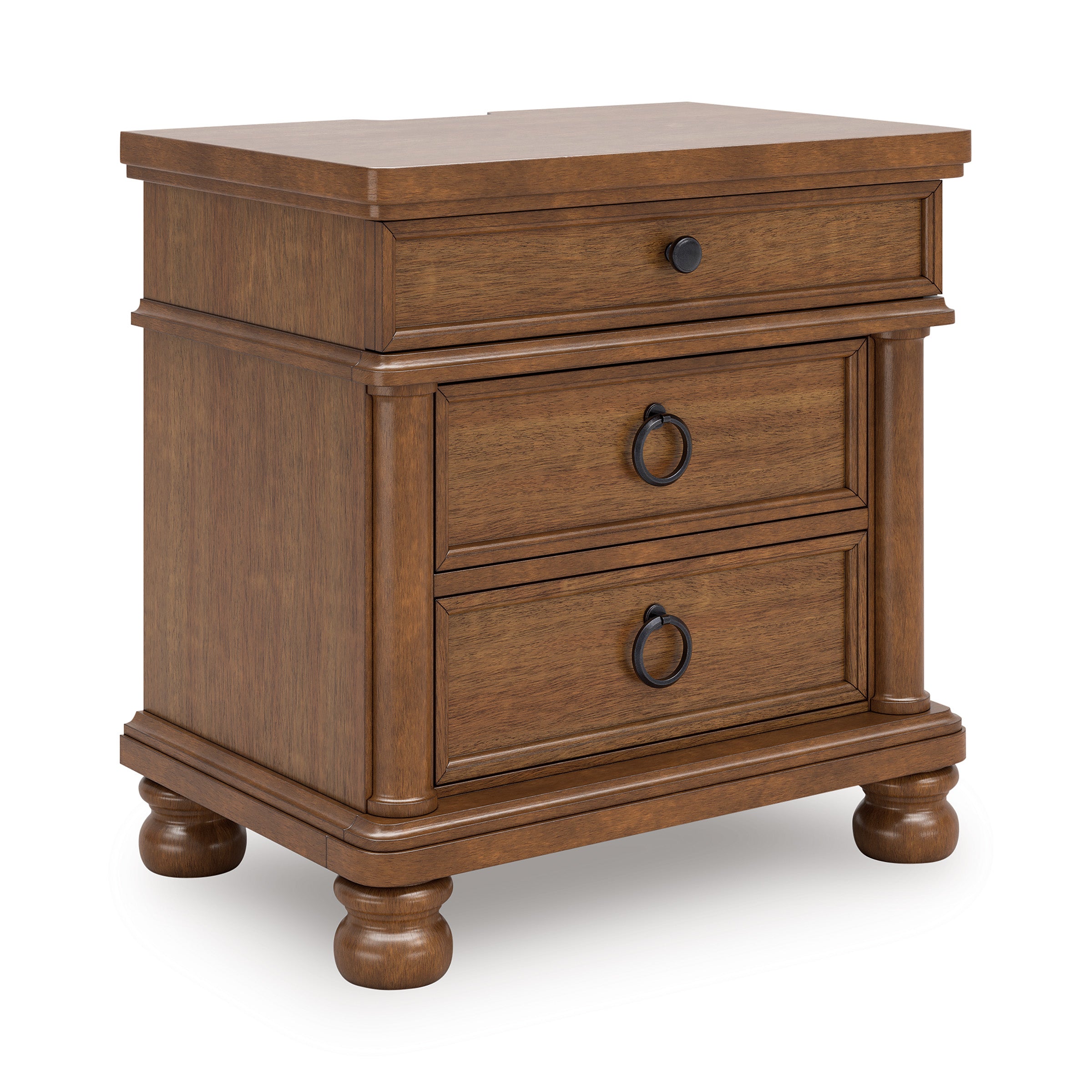 Chadworth Three Drawer Night Stand – Levin Furniture