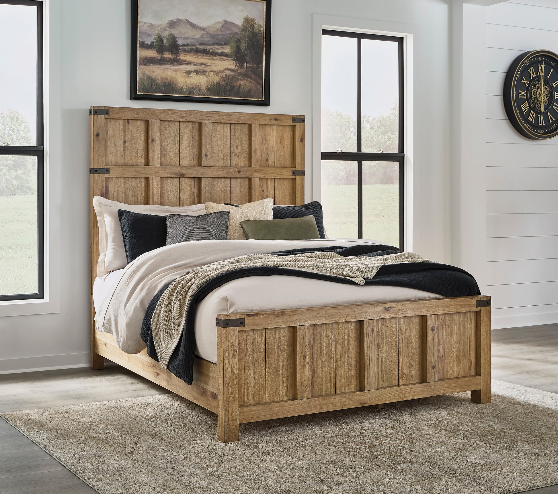 Ridgester Panel Bed