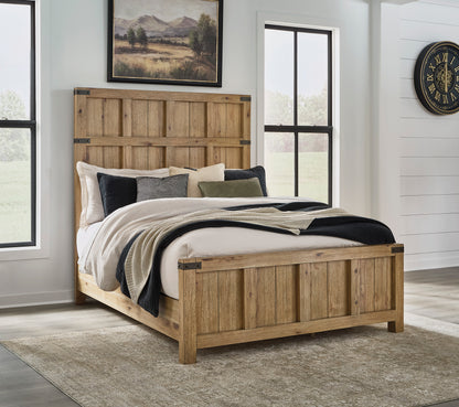 Ridgester Panel Bed