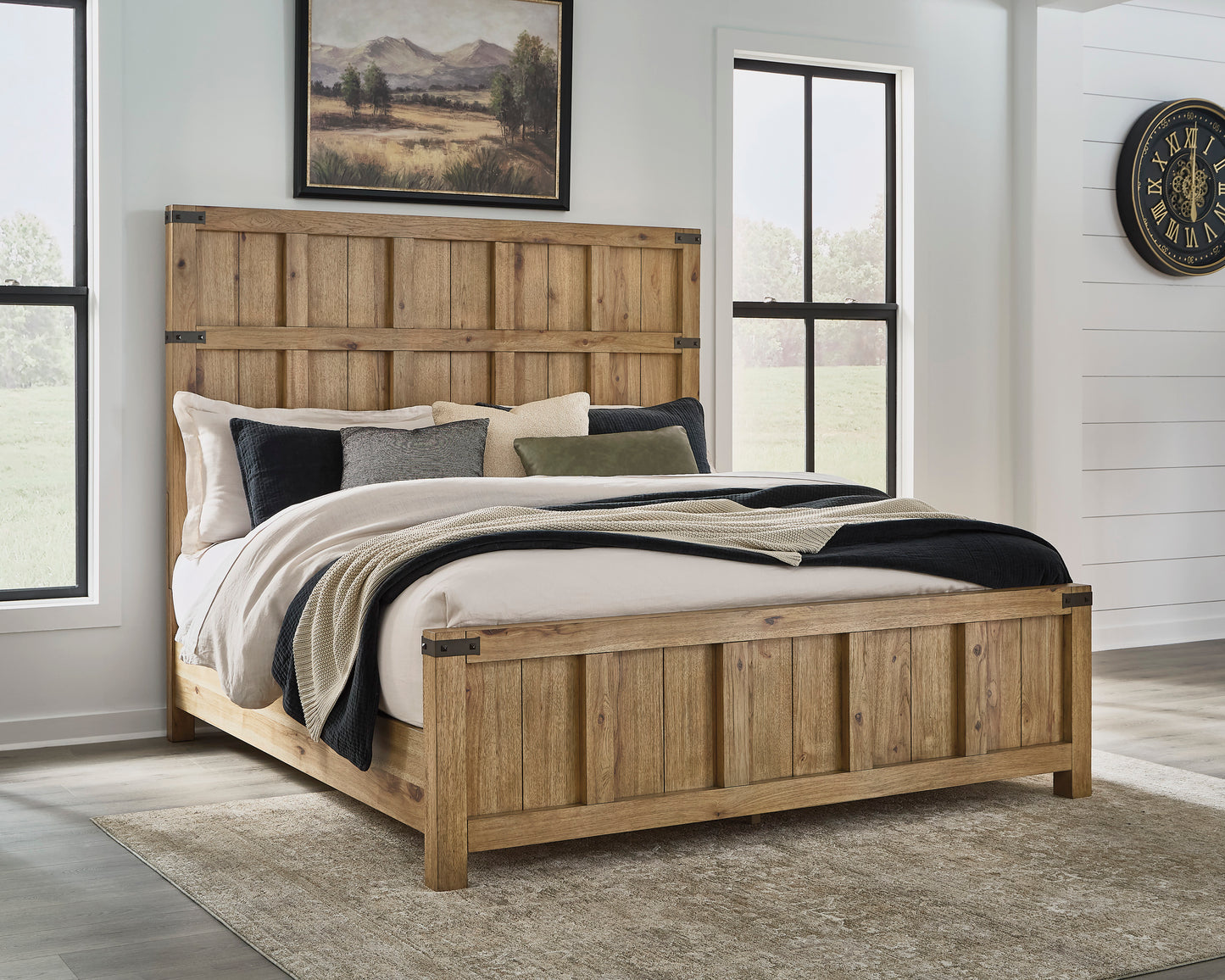 Ridgester Panel Bed